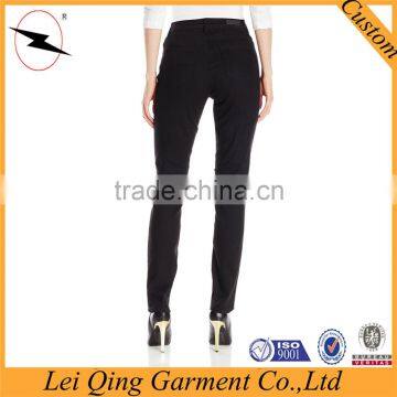 Simple Style Washing Solid Color Women's Skinny Jeans Apparel photo-6