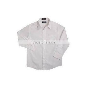 High Quality Girls Uniforms Cotton White School Shirt photo-4