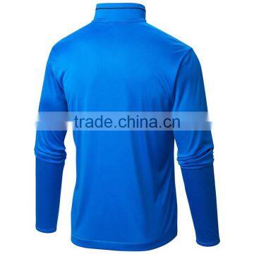 Comfortable Zipper Collar Moisture Man Sports T-shirt photo-2