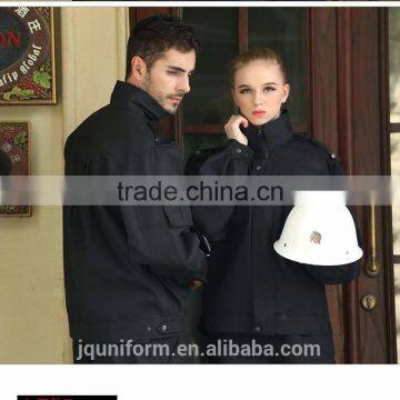 Juqian High Quality New Design Unique Safety Protection Custom Logo Unisex Security Uniform /women Security Uniform Suit photo-3