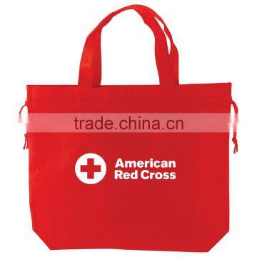 Universal Tote Bag - Features Matching Carry Handles, Macrame Draw Cord for Cinch Closure and Comes With Your Logo. photo-4