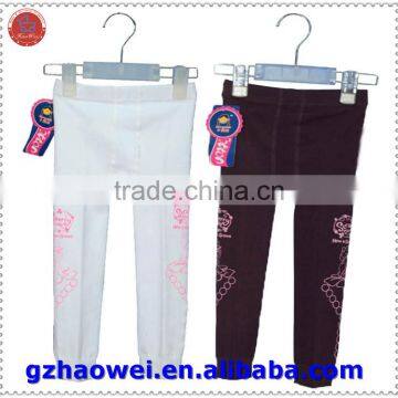Plain Color Printed Kids Cotton Dance Tights photo-4