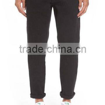 Mens Skinny Unique Design Stretch Jeans Mid Waist Urban Style Ripped Stretch Loose Fit Jeans photo-2