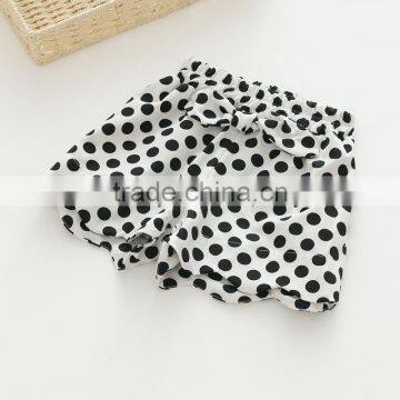 Summer Wholesale Polka Dots Cotton Girls Children Shorts photo-2