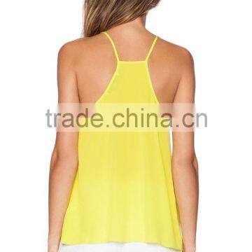 Low Cut Tank Tops 100% Silk photo-3