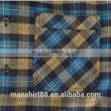2016 New Design Men's Lined Plaid Flannel Shirt photo-3