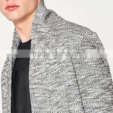 Mens Fashion Chunky Wool Heavy Knit Thick Cardigan Sweater From OEM Factory photo-5