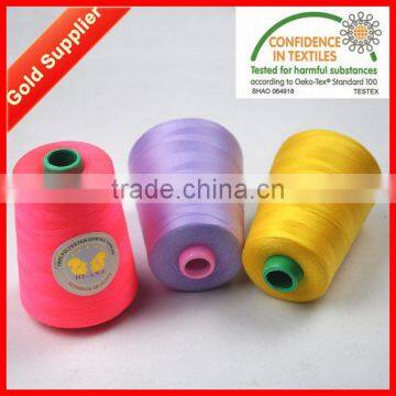 3000m 30S Colors Polyester Sewing Thread for Jeans