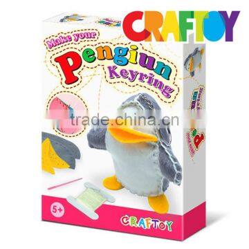 Art & Craft Make Your Sewing Penguin Keyring Benefit Price photo-2
