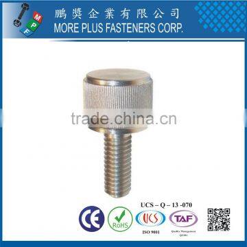Knurled Head Over Sized Head Right Hand Threads Thumb Screw photo-4