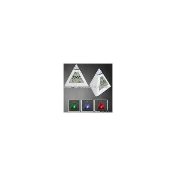 Pyramid Calendar With Colorful Light