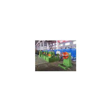 Coil Flat Bar Straightening Machine , Chamfering And levelling Machine