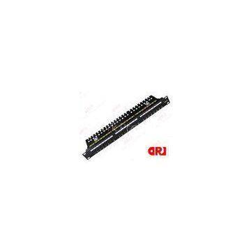 Enhanced Cat6 24 Ports FTP Patch Panel with ROHS Certificate Networking