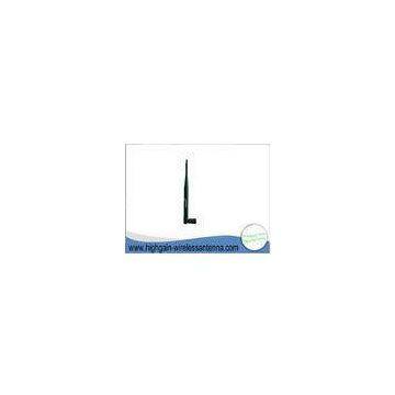 3G High Gain Wireless Antennas / 3dBi Rubber Whip Antenna SMA Male Connector