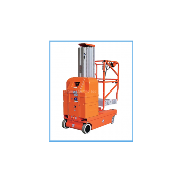 single mast aluminum alloy lift table