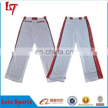 Customized Polyester Relaxed Fit Youth Baseball Pants,New Style Cheap Baseball Trousers ,Breathable Unisex Uniforms Sweatpants photo-2