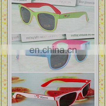 two tone color sunglasses