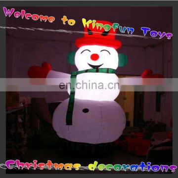 2014 Lighting inflatable snowman for Christmas