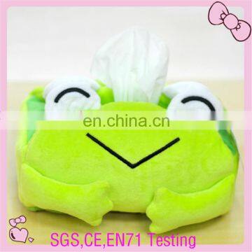 Lovely & cute plush tissue box cover