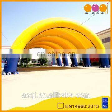 2016 AOQI big sealed inflatable arch tent commercial used inflatable entrance arch for trade show