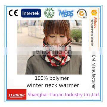 High quality polar fleece knitted neck warmer