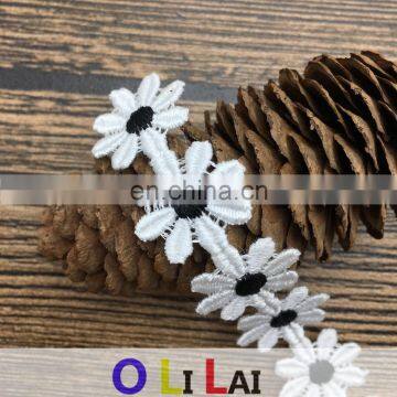 1.9cm OLT15835 woman high quality eyelash lace trim for wedding dress