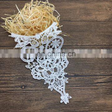 OLN15115-1 Indian style lace machine embroidery designs neck lace