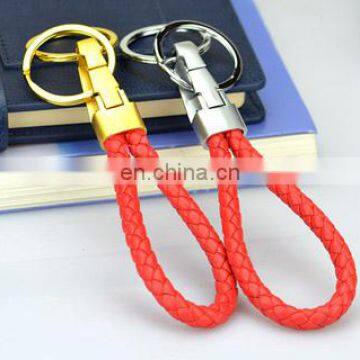 Hot Sale pu Woven Wristband Key Chain/keychain photo-4