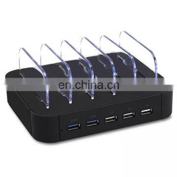 Amazon Universal Multi Port 5 Port Mobile Phone USB Charging Station photo-2