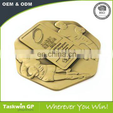 Gold Metal Medal for Rugby Football photo-4