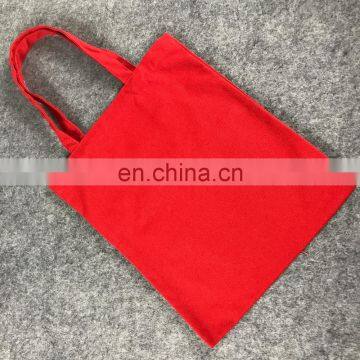 Custom Personalized Red Cotton Tote Bags Printed Logo photo-6