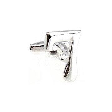 Fashion Mens Polished Infinity Symbol Silver Figure 8 Cufflinks ,custom Turquoise Silver Plated Figure Cufflinks Men photo-3