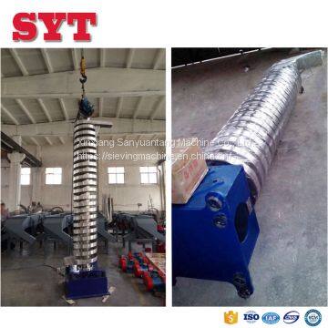 Stainless steel vibratory spiral elevator spiral feeder screw conveyor vertical vibrating conveyor