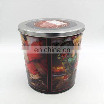 Durable Food Safe Hot Saled Wholesale Popcorn Tin Can Bucket photo-2