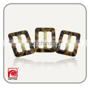 Garment accessories Resin Belt buckles for coat customized design available square