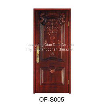 Walnut latest design wooden door interior door room door