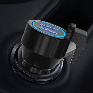 2usb QC2.0 Matel Phone Charger Portable Car Charger photo-4