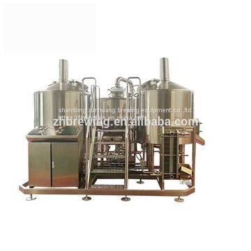500 litres brewery Chinese Equipment Craft Beer