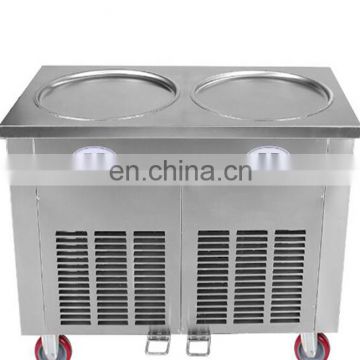 temperature display fried ice machine ice cream machine making money ice pan machine for sale