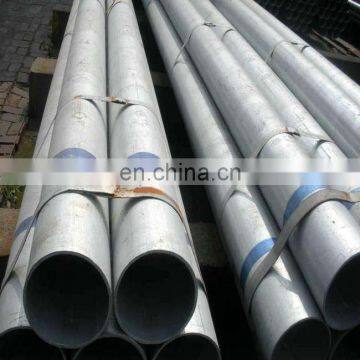 low carbon st37 Erw pre galvanized steel tube price