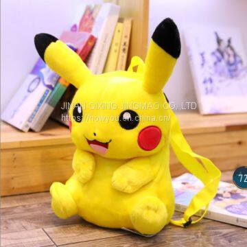 Pikachu Backpack Cartoon Plush Children's Bag Cute Adult Backpack photo-5