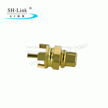 RF coaxial MMCX male connector, PCB connector