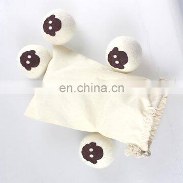 4pcs Set Customized Size Eco Laundry Felt Ball 1cm photo-4