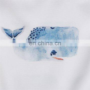 2018 New Design Romper Sleeveless Jumpsuit Whale Printed One Piece Newborn Boy Girl Summer Romper photo-5