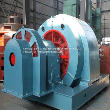 3phase Vertical Horizontal Hydro Water Hydraulic Turbine Brushless Generator Alternator Power Electric Generator Rpm Permanent Magnet Hydro Sychronous Generator 50Hz 60Hz EPC Hydro Hydroelectric Power Plant Station Megawatt photo-3