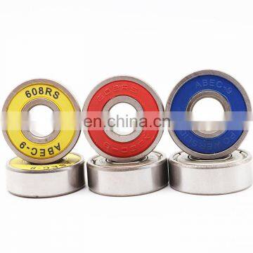 Bachi ODM/OEM ABEC-7 ABEC-9 ABEC-11Low Noise Deep Groove Ball Bearing Carbon Steel 608 Bearing Skateboard Bearings photo-2