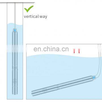 4SD 3 Phase Stainless Steel Submersible Deep Well Pump Anti Sand Impeller Bomba Sumergible 3kw 4hp photo-7
