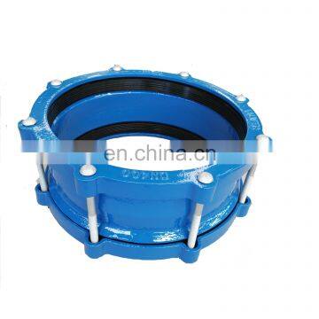 Ductile iron ISO 2531 universal coupling pipe fitting flexible coupling for PVC DI pipe