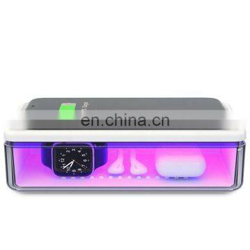 15W UV Sterilizer Wireless Box USB Charger for Mobile Phone