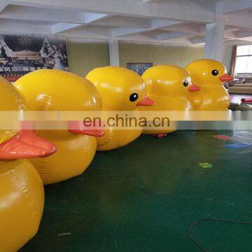 2019 Popular animals inflatable yellow rubber duck balloon for wholesale